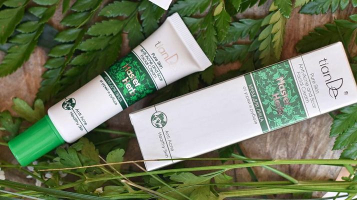 крем за лице против акне master herb